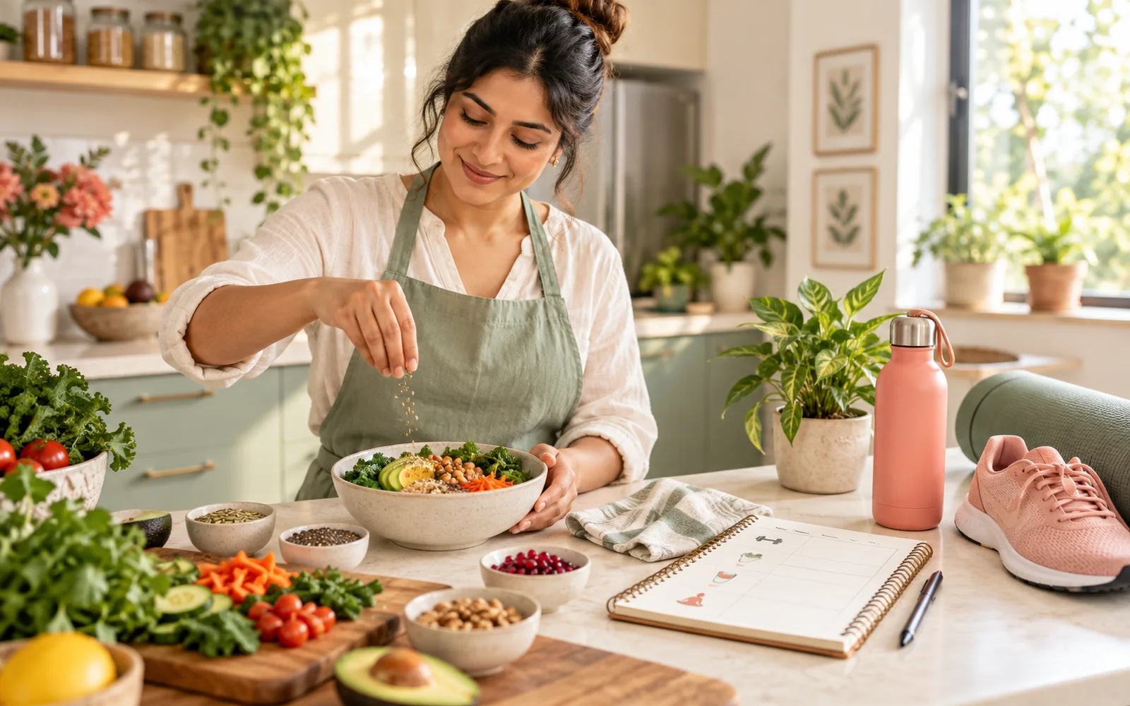 PCOS hormonal and metabolic health assessment