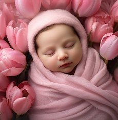 Cute healthy baby symbolizing hope after PCOS treatment in Mumbai